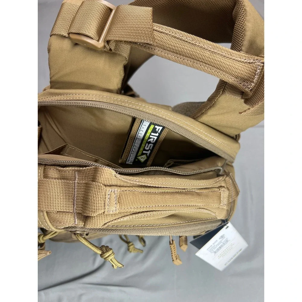 First Tactical Tactix 0.5 Day Plus Backpack Coyote Brown 180036 Tactical Bag NWT